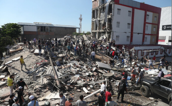 Séisme de magnitude 7,4 en Colombie, une vingtaine de bâtiments effondrés à Cali