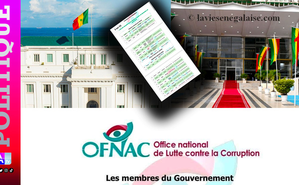 OFNAC : Voici les listes provisoires des assujettis de la Présidence et de l’Assemblée nationale