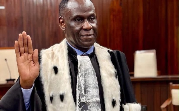 Conseil constitutionnel / Ousmane Diagne a officiellement prêté serment: « Ma loyauté sera à la Constitution »