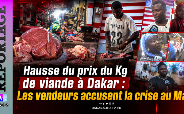 Hausse du prix du kg de viande à Dakar: Les vendeurs accusent la crise au Mali