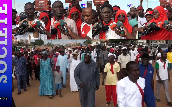 « Trop, c’est trop ! » : les populations de Saly et Malicounda se mobilisent pour exiger le bitumage du tronçon