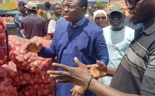Gamou Tivaouane- approvisionnement correct du marché en denrées alimentaires: " les prix que j'ai vus sont rassurants"( Serigne Guèye Diop, ministre).