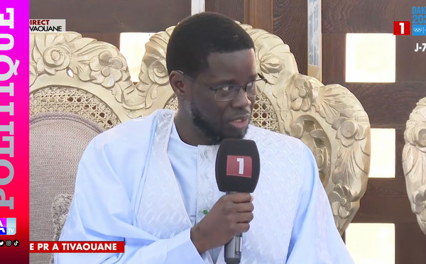 Tivaouane – Le Président Diomaye Faye au Khalife : « Vos prières nous seront d’une grande utilité pour une écoute de qualité et davantage de lucidité dans la prise de décisions »
