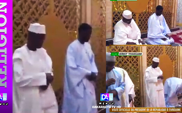 Tivaouane / Programme du PR : le chef de l’État s’est recueilli à la Zawiya Seydi El Hadj Malick Sy
