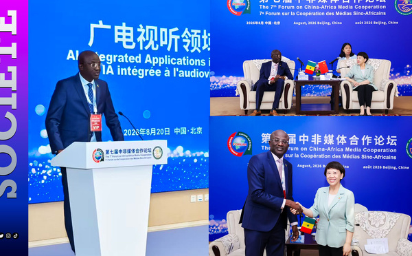 Chine / 7ème forum des médias sino-africains : Le ministre Bakary Sarr représenté par son SG plaide pour une coopération médiatique sur l’IA