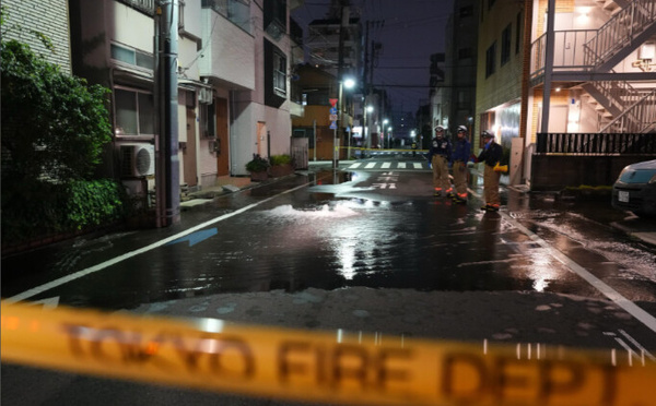 Un tremblement de terre fait au moins 37 blessés dans la région de Tokyo