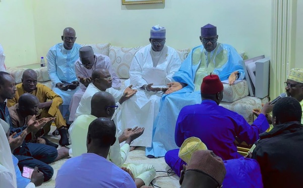 Tivaouane: Le secrétaire général de l’AFP Mbaye Dione reçu par Serigne Cheikh Tidiane Sy Dabakh