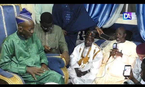 Kaolack- Gamou 2026: Mohamed Ndiaye Rahma reçoit les bénédictions des Khalifes de Médina Baye, Léona Niassène et de Kanéne