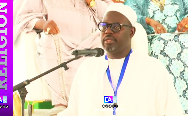 Gamou de Tivaouane : Serigne Moustapha Sy Al Amine dresse le bilan du COSKAS et interpelle l’État sur la question de l’eau