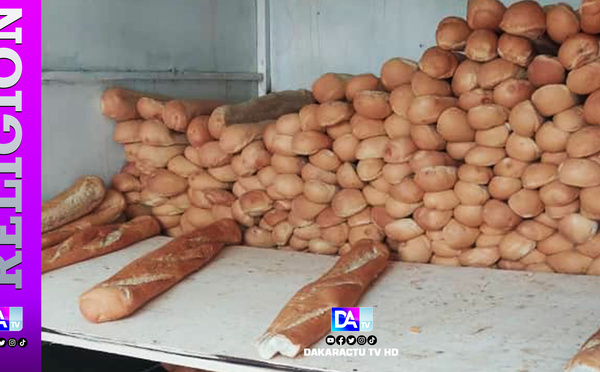 Gamou Tivaouane 2026 : Saisie de 2 251 baguettes de pain vendues illicitement entre 175 et 200 Fcfa, au lieu de 15O Fcfa...