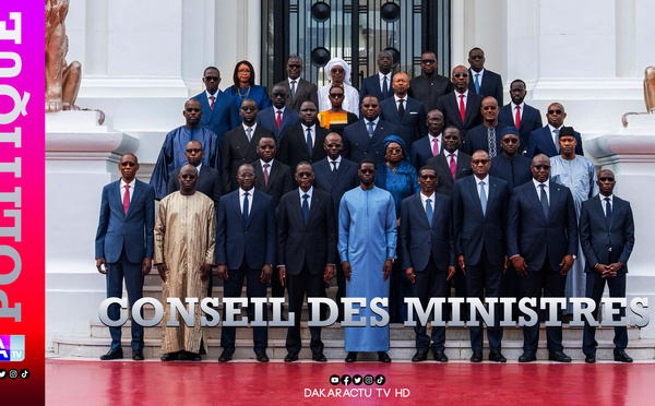 LE COMMUNIQUÉ DU CONSEIL DES MINISTRES DU MERCREDI 02 SEPTEMBRE 2026