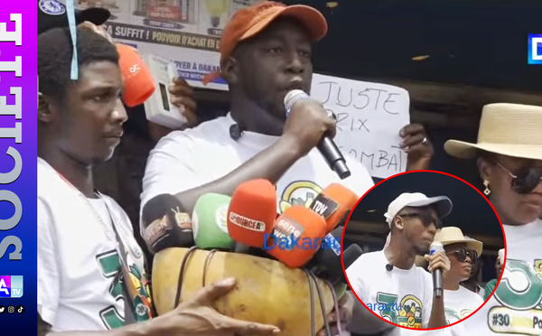 Vie chère / Marche des paniers vides : Bathie Drizzy salue la mobilisation et précise que l'initiative est apolitique