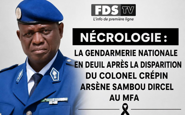 Nécrologie : Décés du Colonel Crépin Arsène Sambou, Directeur du Contrôle des Études et de la Législation au Ministère des Forces Armées