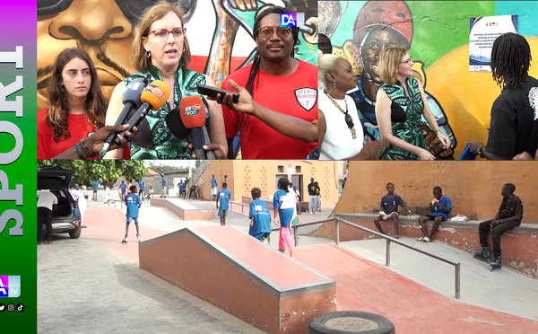 Skateboard : les États Unis partagent leur expertise avec les jeunes Sénégalais