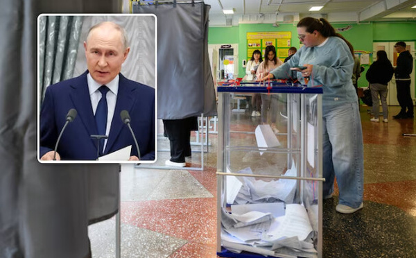 Le parti de Vladimir Poutine donné vainqueur des législatives en Russie