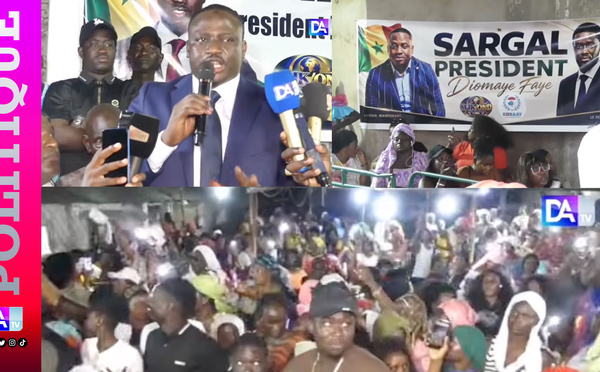 Kaolack / Meeting 'Sargal Président Diomaye' : Ousmane Noël Dieng réaffirme son engagement et son soutien à Kiiraay...