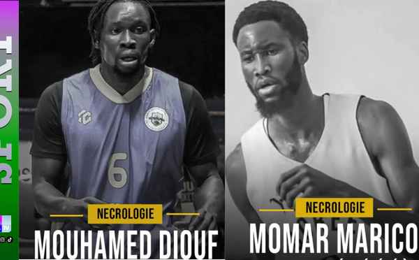 Nécrologie : le basketball sénégalais endeuillé par le décès de deux joueurs dans un accident
