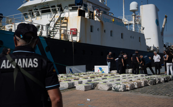 Les douanes espagnoles saisissent plus de 2 tonnes de cocaïne sur un yacht