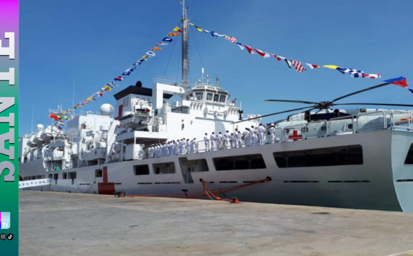 Coopération militaire Sénégal-Chine : le navire-hôpital chinois « JI Xian FANG ZHOU »  à Dakar du 24 au 1er octobre pour des consultations médicales gratuites