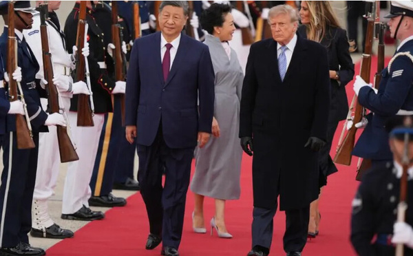 Xi Jinping arrive à Washington pour effectuer une visite d'État aux États-Unis
