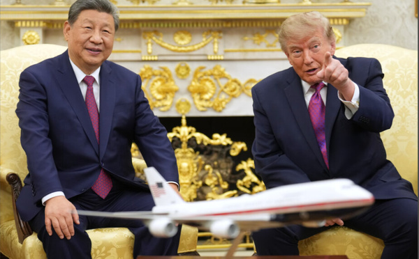La paix entre la Chine et les États-Unis prônée par Xi et Trump à la Maison Blanche: “Une grande amitié”