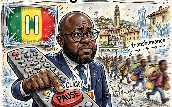 Le bouton PAUSE de Bergame ( par Bachir Fofana )