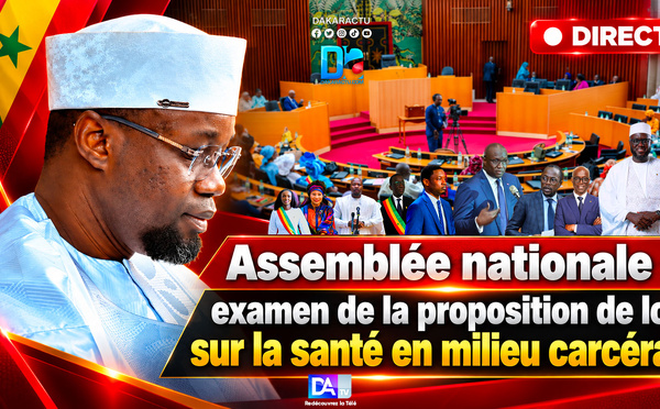 🛑 DIRECT – Assemblée nationale : examen de la proposition de loi sur la santé en milieu carcéral