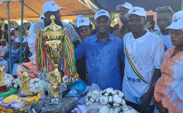 Finale coupe du Maire Dialambéré (Kolda) : L'appel du Maire Mamadou Salif Sow à la jeunesse...