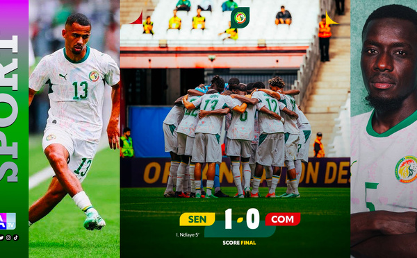 Sénégal–Comores : Iliman Ndiaye offre la victoire aux Lions au Vélodrome