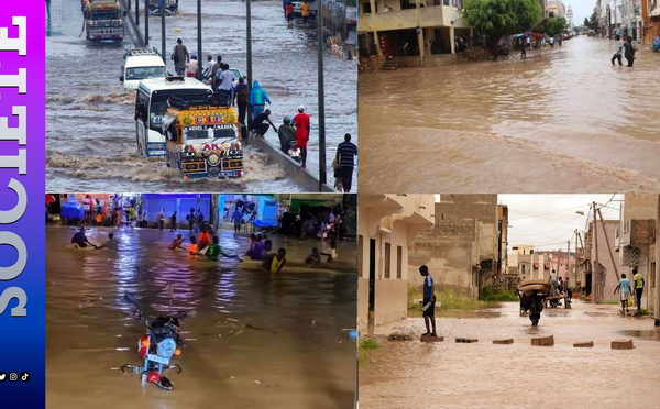 Pluies meurtrières : Dakar sous les eaux, des familles endeuillées des quartiers paralysés