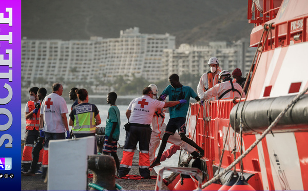 Émigration clandestine : une pirogue avec 55 hommes secourue et transférée à El Hierro