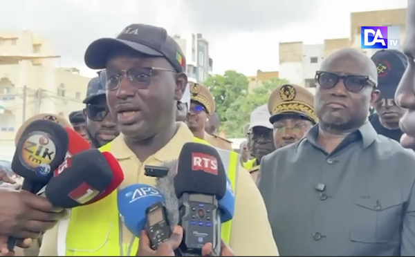 Inondations : « Près de 138 mm de pluie cumulés à Dakar en une journée et demie » ( Cheikh T. Dieye, Ministre )