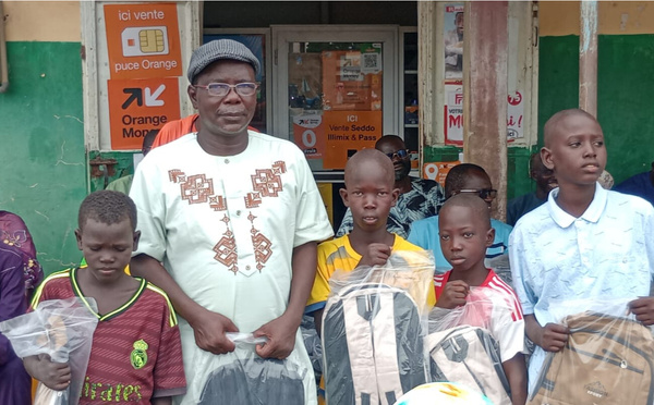 Rentrée scolaire 2026-2027 : l’ADCTP offre 135 kits scolaires aux élèves démunis de Thiamène Pass