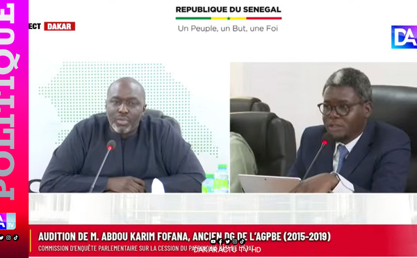 Abdou Karim Fofana devant les députés : « Il ne faut pas entretenir la confusion sur les baux »