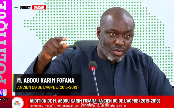 Commission d’enquête sur le Patrimoine bâti de l’Etat / Abdou Karim Fofana, serein face au parlement : les minutes d’une audition