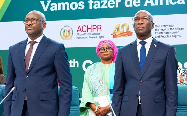 89ᵉ session de la Commission africaine des droits de l'homme et des peuples/ Idrissa Sow: « L'unité africaine ne peut être proclamée dans les textes et démentie dans la vie quotidienne »