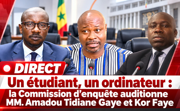 🛑 DIRECT Un étudiant, un ordinateur : la CEP auditionne MR Amadou Tidiane Gaye et  Mr Kor Faye