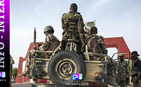 Nigeria: huit soldats tués dans l'explosion d'une mine posée par des jihadistes