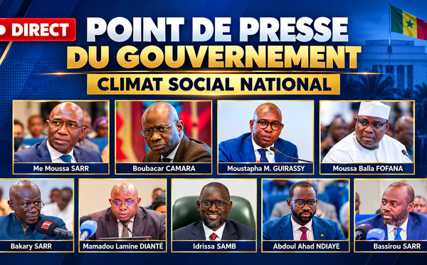 🛑 DIRECT | Climat social tendu : Le gouvernement face à la presse