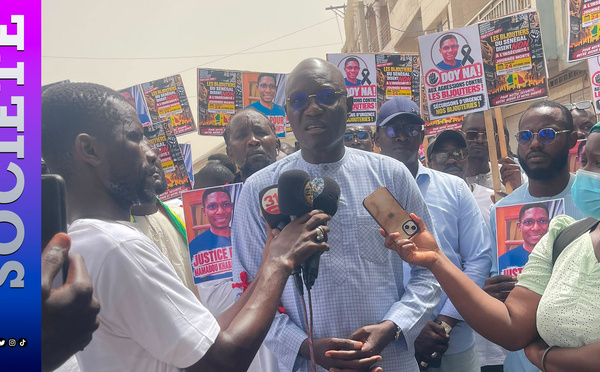 Zac Mbao : Les bijoutiers du Sénégal en sit-in pour réclamer justice après le meurtre de Modou Khabane Guèye