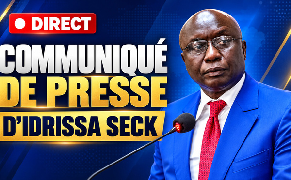 🔴 DIRECT | Conférence de presse d’Idrissa Seck