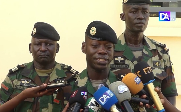 Kaolack- Com'Zone N°3: Le Colonel Massamba Thiam passe le 'Commandement' au Colonel Abdoulaye Mbengue