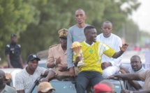 Trophy Tour  Kaffrine : Idrissa Gana Gueye fait citoyen d’honneur ( images ) 