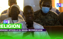 Cérémonie officielle du Magal de Porokhane : le ministre de l'intérieur liste les réalisations du président Macky Sall dans la cité de Sokhna Mame Diarra Bousso.
