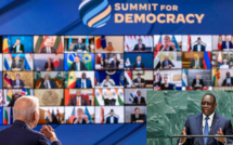 Deuxième Sommet (virtuel) pour la démocratie : "Nous devons faire preuve de plus de solidarité active si nous voulons protéger nos démocraties contre les menaces qui sapent les institutions étatiques..." (Macky Sall).
