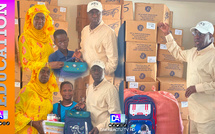 Abdou Karim Sall vole au secours des élèves de Mbao avec un don de 13 millions F CFA en fournitures scolaires
