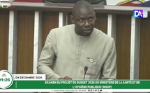 Urgences, mortalité, inégalités : le sévère diagnostic d’Ismaila Diallo à l’Assemblée