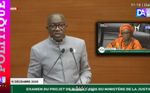 Assemblée nationale : Mamadou Lamine Thiam interpelle le ministre Yassine Fall sur l’Indépendance de la justice