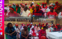 Guinguinéo : Les soutiens de Pape Malick Ndour, en brassards rouges, réclament sa libération