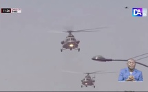 Défilé aérien : des avions et des hélicoptères déployés à Thiès